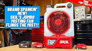 Use Any Battery You Have! || Skil Mist Fan || 12V & 20V