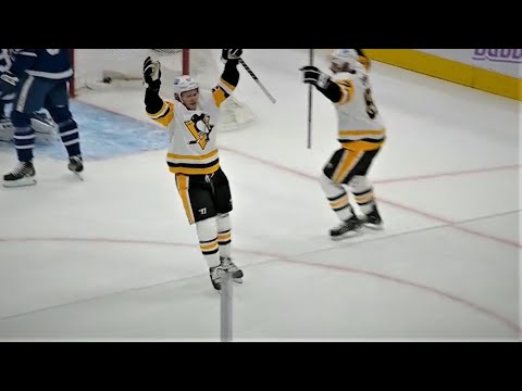 Jake Guentzel Opens The Scoring In Toronto For The Pittsburgh Penguins