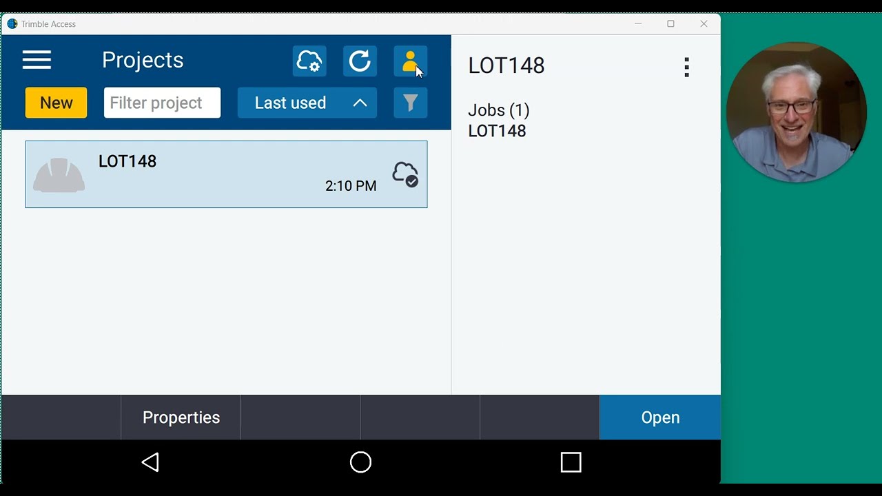 Using Trimble Access to Sync Field Data with the Office Through Trimble Connect