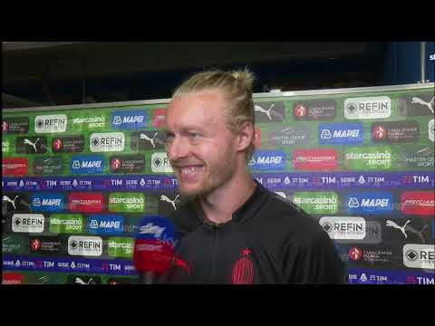 Simon Kjær Interview After Sassuolo - AC Milan