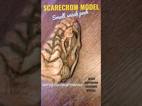 SCARECROW MODEL | SNEAK PEEK | Disco RaptorPaw Creations