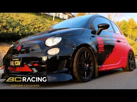 BC COILOVER INSTALL - FIAT 500 ABARTH