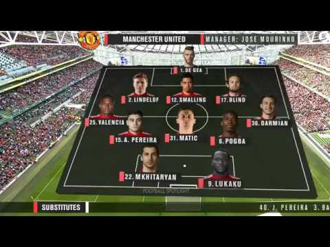 Manchester United vs Sampdoria Club Friendly 2-1 United 02 August 2017