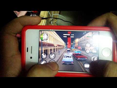 GTA San Andreas on iPhone 4S iOS 9.3.2 Beta 2