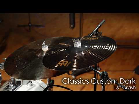 Meinl Cymbals 16 inch Classics Custom Dark Crash Cymbal (CC16DAC) image 7