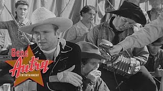 Gene Autry, Smiley Burnette & Pals of the Golden West - Ole Peaceful River(Rovin' Tumbleweeds 1939)