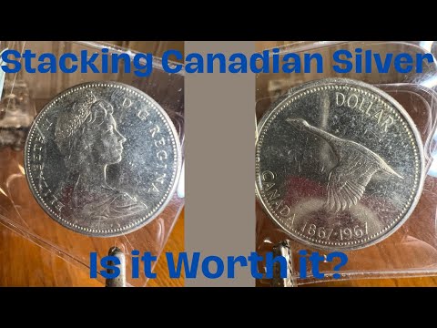 80% Canadian Silver Coins Worth Money ~ A Stacking or Bullion Investment? 1967 Animal Series