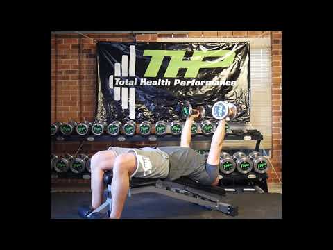 Decline Lying DB Triceps Extension Neutral Grip