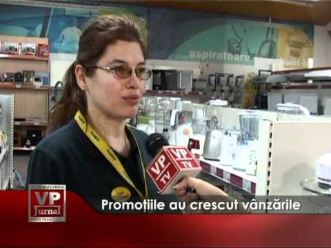 Promoţiile au crescut vânzările