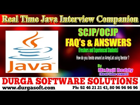 Java Interview Companionjava How Do You Iterate Around An Arraylist Using Iterator