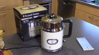 Russell Hobbs 21672-70 Retro Vintage Cream Wasserkocher