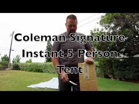 Coleman Signature Series 5 Person Instant Dome Tent