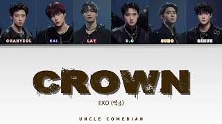 Download lagu EXO (엑소) 'Crown' (가사) Lyrics [Color Coded Han_Rom_Eng] mp3