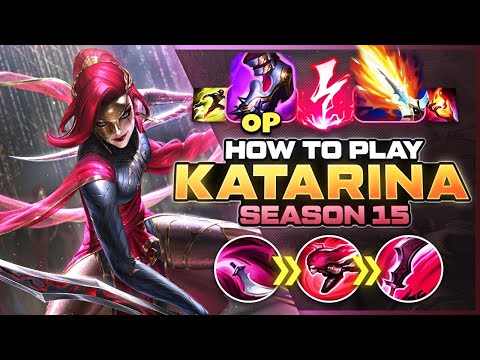 HOW TO PLAY KATARINA SEASON 15 | Build & Runes | Season 15 Katarina guide | League of Legends