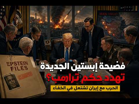 سر عودة ترامب لحرب إيران.. فضيحة جديدة مع إبستين واجتماع سري داخل البيت الابيض للتغطية عليها