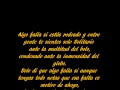 A3bandas - Algo falla (con letra) 