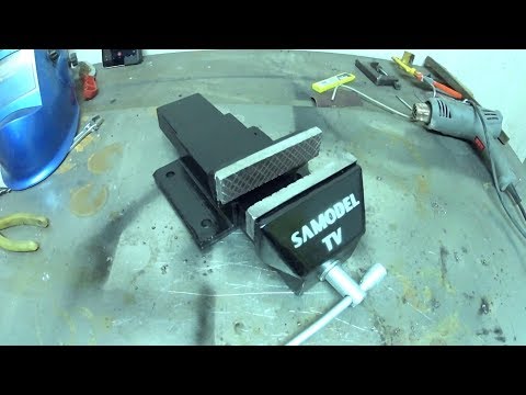 КРУТЫЕ ТИСКИ ИЗ ХЛАМА!!! vice from iron, the hands!!!