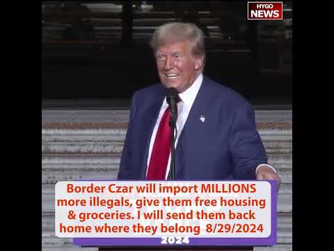 TRUMP: Kamala not give a damn about you, just wants promotion. Give her DEMOTION; YOU ARE FIRED