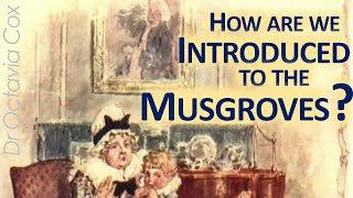 How are the Musgroves introduced? | Jane Austen PERSUASION | What is prosopopoeic ekphrasis?