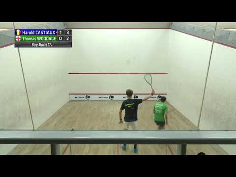 French Junior Open Day 1 | H. Castiaux vs T. Woodage