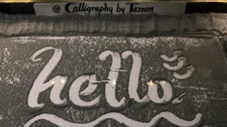 Writing subscribers name ✨ #live #foryou