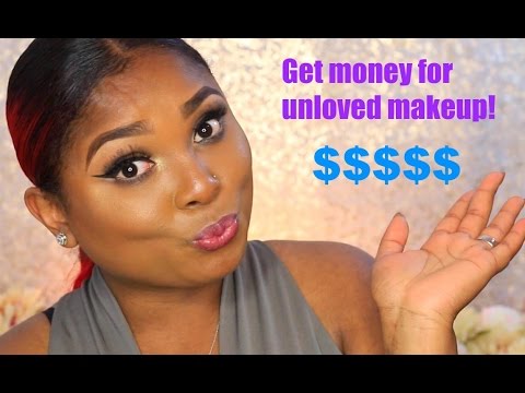 , title : 'How to make money selling "used" makeup! I made $122!'