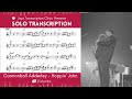 Cannonball Adderley - Hoppin' John - Transcription (Eb)