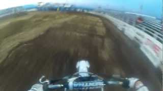 preview picture of video 'GOPRO CRF150R Preston Arenacross 85cc Beginner class'