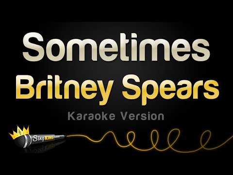 Britney Spears - Sometimes (Karaoke Version)