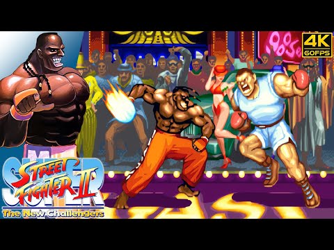 Super Street Fighter II - Dee Jay (Arcade / 1993) 4K 60FPS