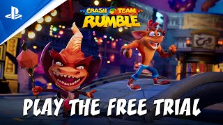 Crash Team Rumble - Free Trial Trailer