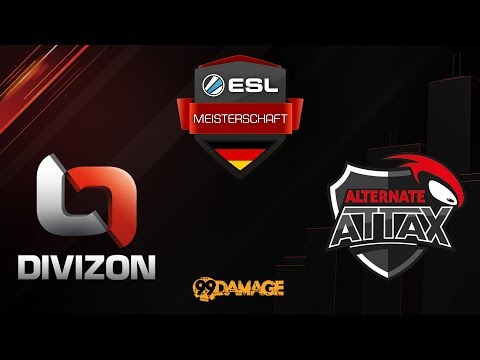 CS:GO - ESLM Finals Halbfinale 2 - DIVIZON vs ATTAX - Cobblestone