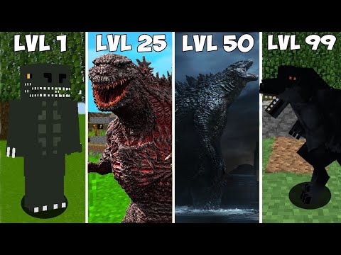 ⚠️ GODZİLLA SEVİYELERİ! - Minecraft ⚠️