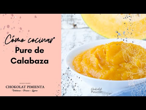 Cómo Cocinar Pure de calabaza Keto| Chokolat Pimienta ♥