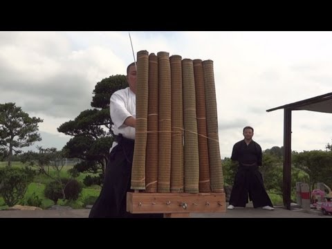【7本斬り】横並び試し斬り（7 Tatami Tameshigiri）