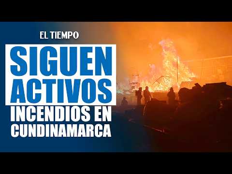Incendios forestales siguen fuera de control en Cundinamarca: Nimaima y Nilo continúan en emergencia