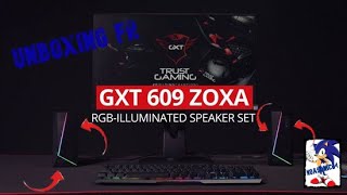 Unbox des Trust GXT 609 Zoxa