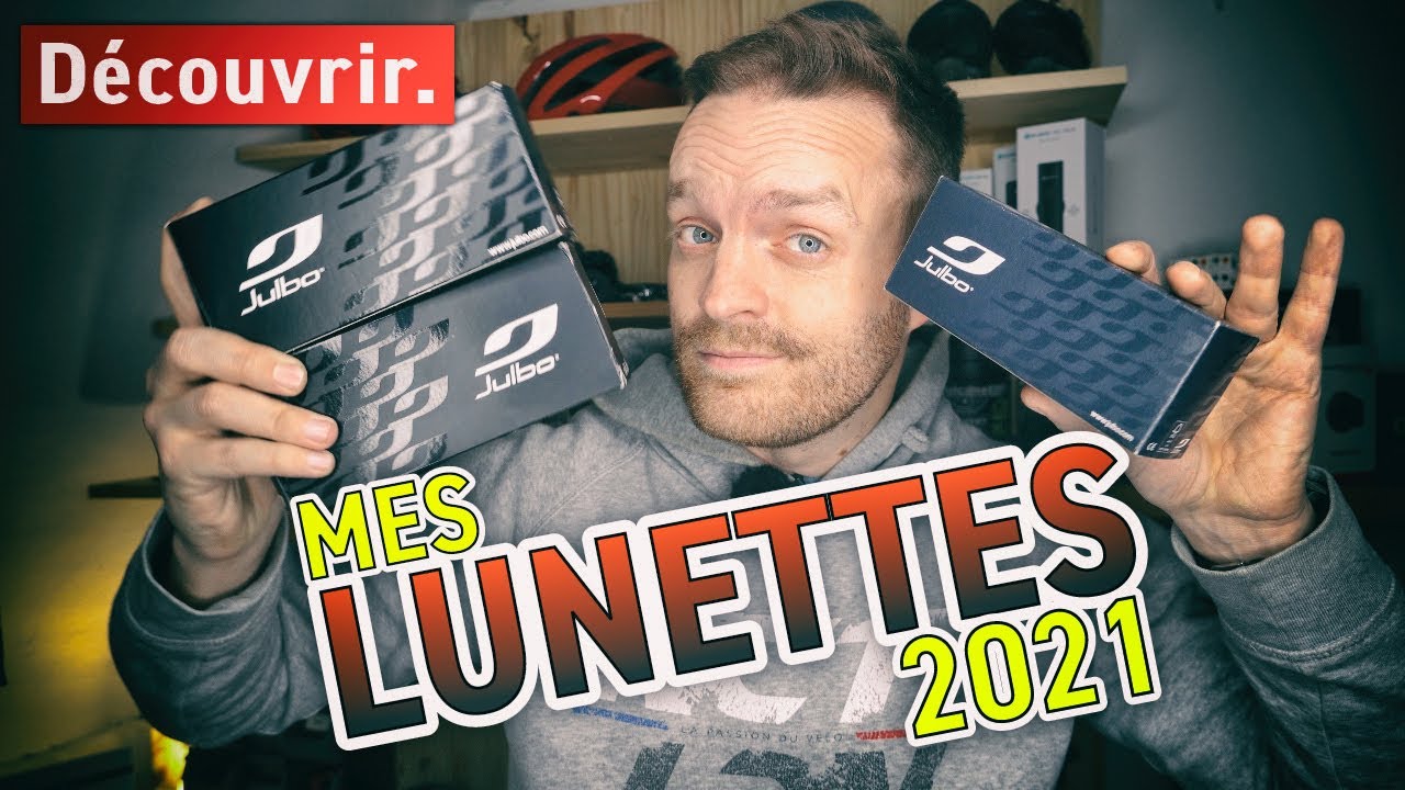 MES 3 NOUVELLES PAIRES DE LUNETTES POUR 2021 - JULBO