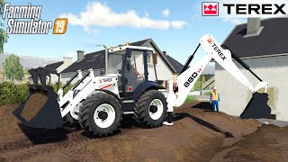 Farming Simulator 19 - TEREX 880 SX Backhoe loader