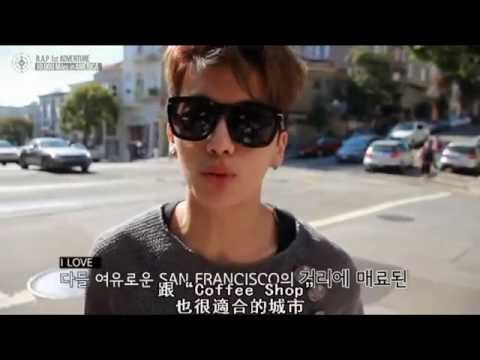 B.A.P 1st ADVENTURE 10,000 Miles in AMERICA - Coffee Shop MV Making (中字)