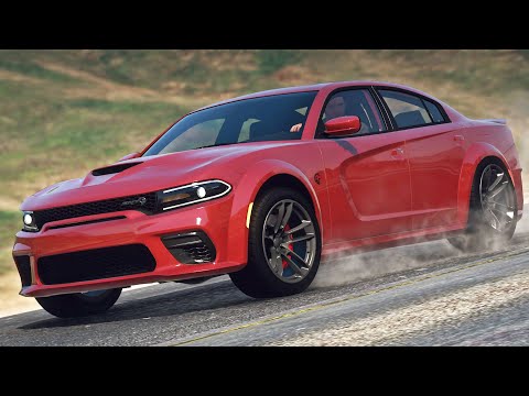 Over 200 MPH Police Chase! | 2021 Dodge Charger Hellcat Redeye Widebody | Chase Me GTA V