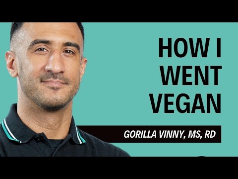 How I Went Vegan | Walk and Talk Nutrition | Gorilla Vinny Training | 2023 #vegan #nutrition #rd