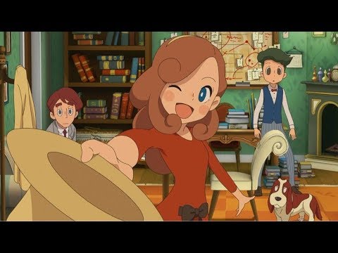 Layton Mystery Tanteisha OPENING SONG "Change" english subtitle (HD)