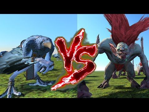 Onyx Crowmen VS Vargheists. Total War Warhammer 3