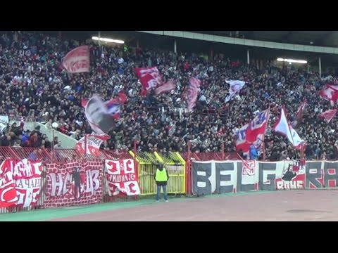 Delije - Ludnica - Ko ne skače/tapše/čuči taj je grobar | 154. derbi: Crvena zvezda - Partizan 1:3