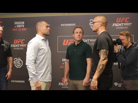 UFC Hamburg Media Day Staredowns - MMA Fighting