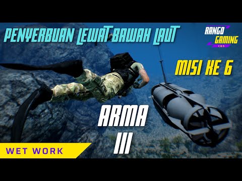 ARMA 3 Campaign Gameplay Walkthrough - Mission 6 l The East Wind l Wet Work l Veteran Difficulty