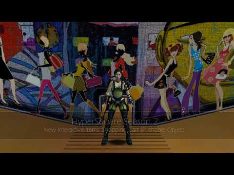 HyperSquare season 2's new interactive items: shopping cart