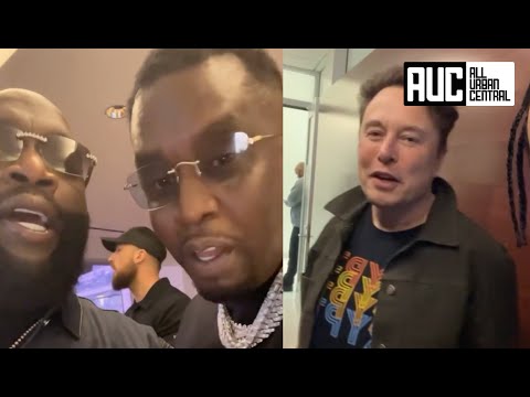 Diddy Saw Elon Musk With Rick Ross And Started Talking Different 😂 "Im A Trillionaire"
