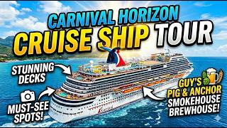 Carnival Horizon Ship Tour: Everything You NEED to See Before You Cruise!